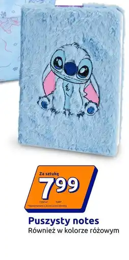 Action Puszysty notes Disney Stitch oferta