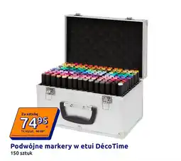 Action Podwójne markery w etui DécoTime oferta