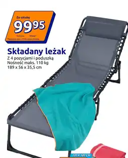 Action Składany leżak oferta