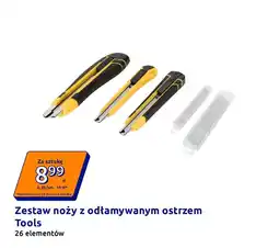 Action Zestaw noży z odłamywanym ostrzem Tools oferta