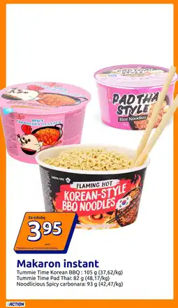 Action Makaron instant Tummie Time / Noodlicious oferta