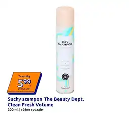 Action Suchy szampon The Beauty Dept. Clean Fresh Volume oferta