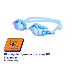Action Okulary do pływania z ochroną UV Slazenger oferta