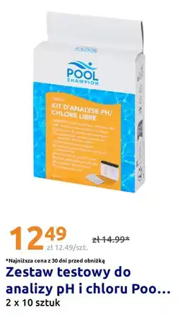 Action Zestaw testowy do analizy pH i chloru Pool Champion oferta