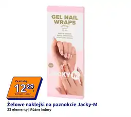 Action Żelowe naklejki na paznokcie Jacky-M oferta
