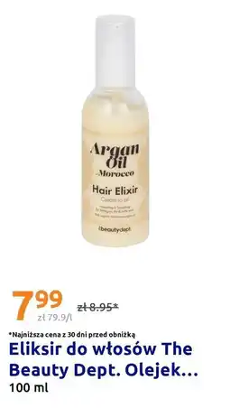 Action Eliksir do włosów The Beauty Dept. Olejek oferta