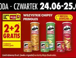 Biedronka Wszystkie chipsy Pringles oferta