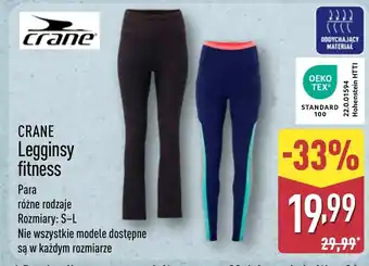 ALDI Crane Legginsy fitness oferta