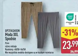 ALDI Up2Fashion Moda XXL Spodnie oferta