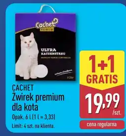 ALDI Cachet Żwirek premium dla kota oferta