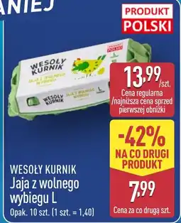ALDI Wesoły Kurnik Jaja z wolnego wybiegu L oferta