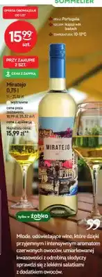 Żabka Wino białe wytrawne Miratejo oferta