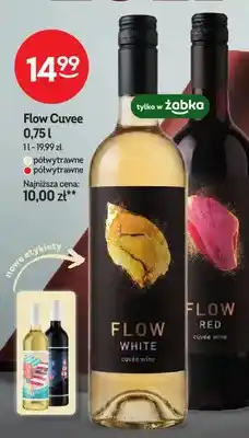 Żabka Wino czerwone półwytrawne Flow Red Cuvee oferta