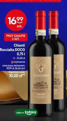 Żabka Wino czerwone wytrawne Chianti Roccialta DOCG Uggiano oferta