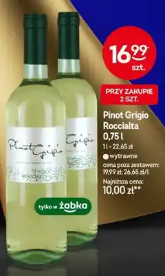 Żabka Wino białe wytrawne Pinot Grigio Roccialta oferta