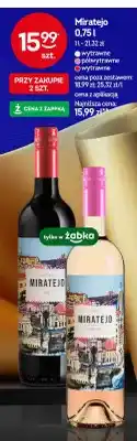 Żabka Wino różowe półwytrawne Miratejo oferta