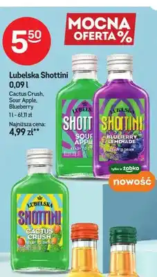 Żabka Likier Lubelska Shottini Blueberry oferta