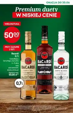 Żabka Rum Bacardi Carta Blanca oferta