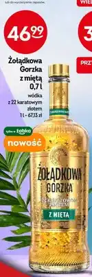 Żabka Wódka Żołądkowa Gorzka z miętą z 22-karatowym złotem oferta