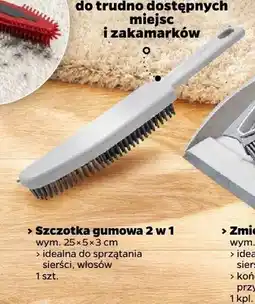 Netto Szczotka gumowa 2 w 1 oferta