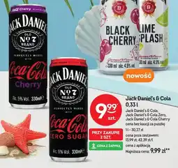 Żabka Drink Jack Daniel's & Cola Cherry oferta
