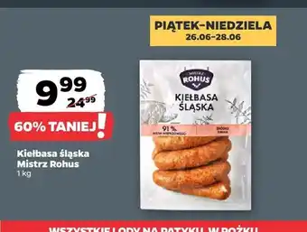 Netto Kiełbasa śląska Mistrz Rohus oferta