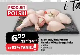 Netto Elementy z kurczaka udko Sztuka Mięsa Mega Paka oferta