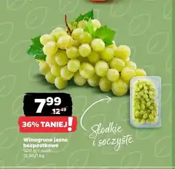 Netto Winogrono jasne bezpestkowe oferta