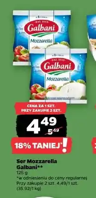 Netto Ser Mozzarella Galbani oferta