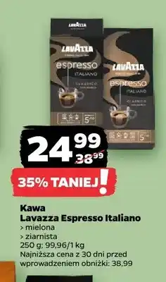 Netto Kawa mielona Lavazza Espresso Italiano oferta
