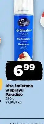 Netto Bita śmietana w sprayu Paradiso oferta