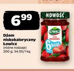Netto Dżem niskokaloryczny truskawkowy Łowicz oferta
