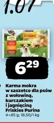 Netto Karma mokra dla psów Purina Friskies 4-pak oferta
