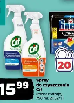 Netto Spray do czyszczenia Cif odkamieniacz oferta