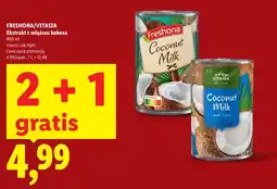 Lidl Ekstrakt z miąższu kokosa Freshona classic oferta