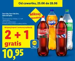 Lidl Napój gazowany Coca-Cola oferta