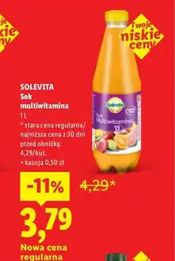 Lidl Sok multiwitamina Solevita oferta