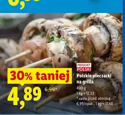 Lidl Pieczarki na grilla polskie oferta