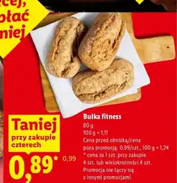 Lidl Bułka fitness oferta