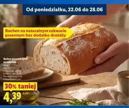 Lidl Chleb bochen pszenno-żytni na zakwasie oferta