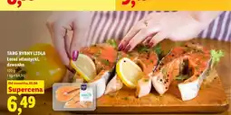 Lidl Łosoś atlantycki dzwonko Targ Rybny Lidla oferta
