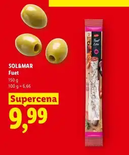 Lidl Kiełbasa Fuet Sol&Mar oferta
