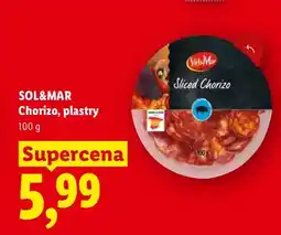 Lidl Kiełbasa Chorizo w plastrach Sol&Mar oferta