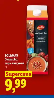 Lidl Gazpacho zupa warzywna Sol & Mar oferta