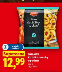 Lidl Krążki kałamarnicy w panierce Sol&Mar oferta