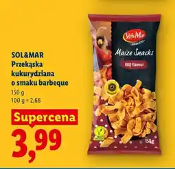 Lidl Przekąska kukurydziana o smaku barbeque Sol&Mar oferta