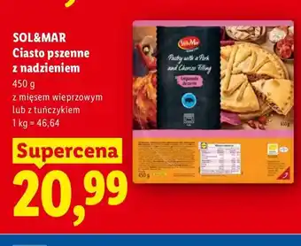 Lidl Ciasto pszenne z nadzieniem z mięsem wieprzowym Sol&Mar oferta