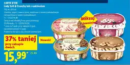 Lidl Lody tiramisu Carte D'Or oferta