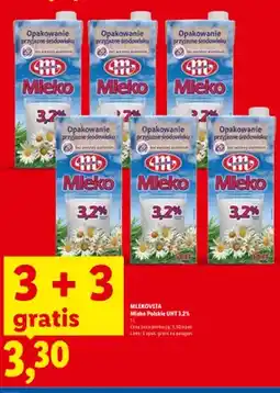 Lidl Mleko Polskie UHT 3,2% Mlekovita oferta