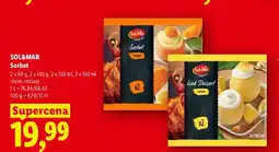 Lidl Sorbet Orange Sol&Mar oferta
